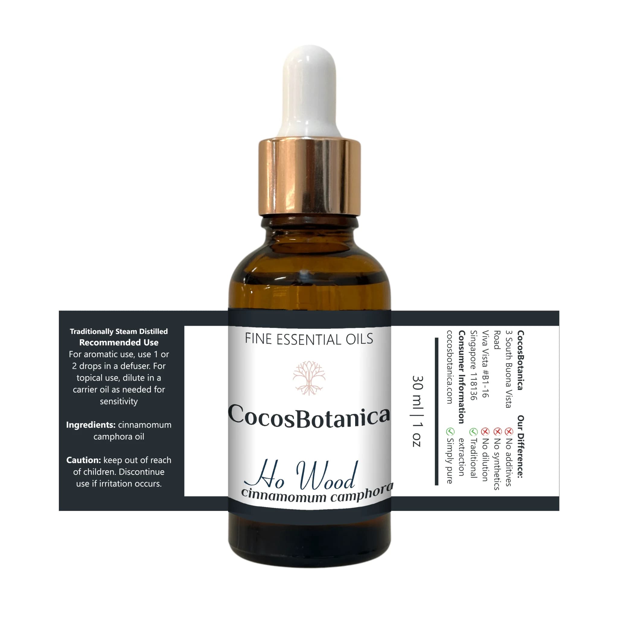 Ho Wood (cinnamomum camphora) Oil 30ml