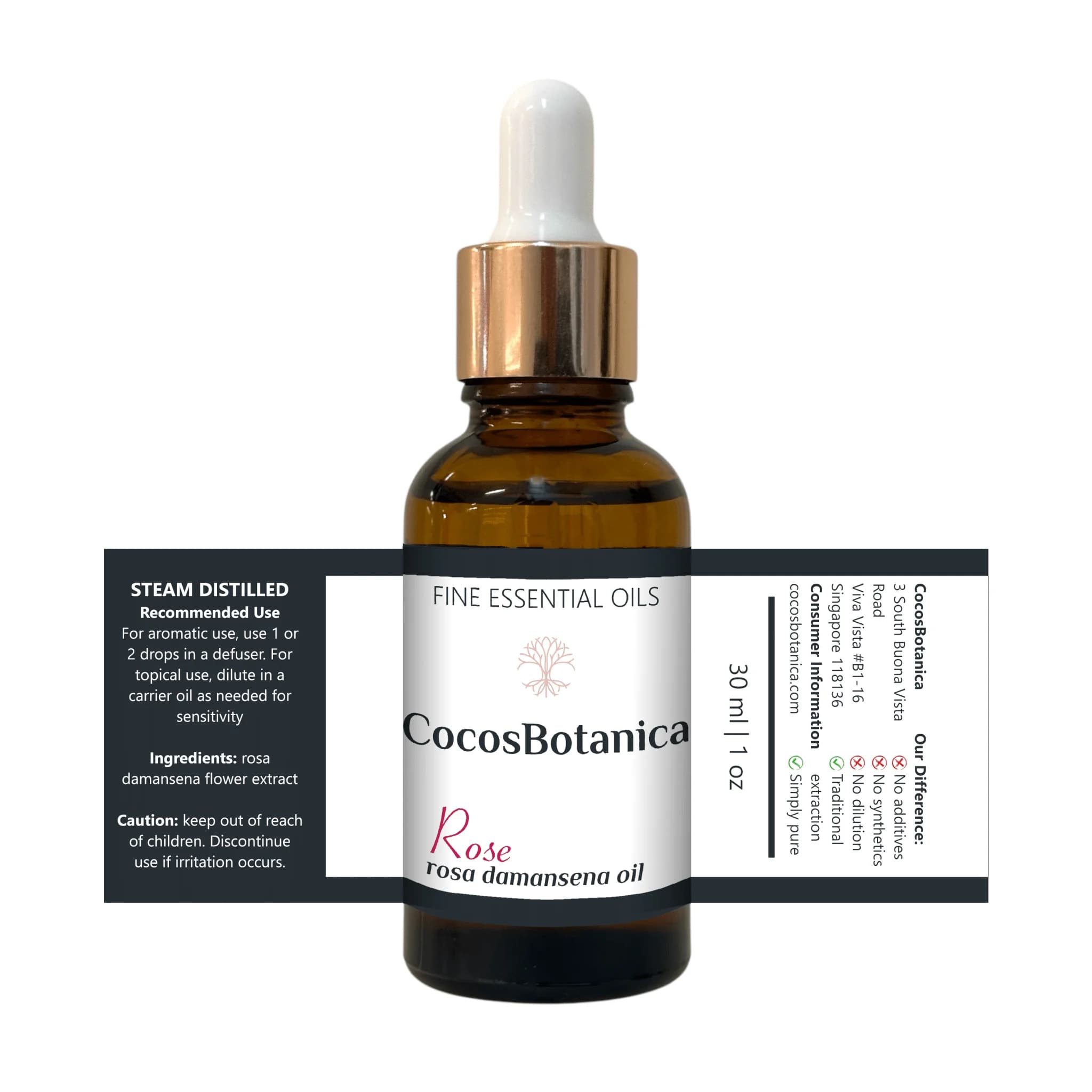 Rose Oil (Rosa damascena Oil) 30 ml