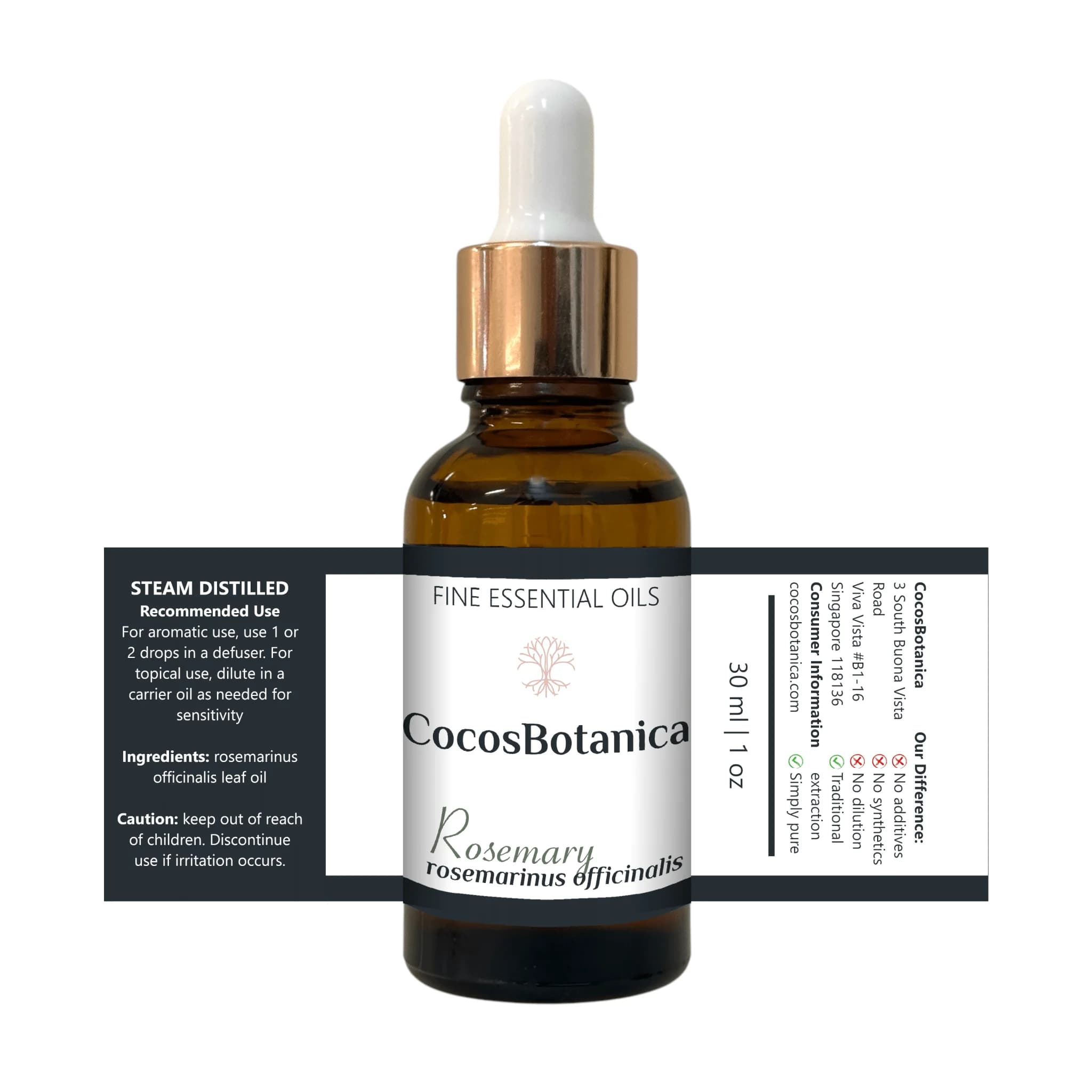 Rosemary Oil (Rosmarinus officinalis Oil) 30 ml