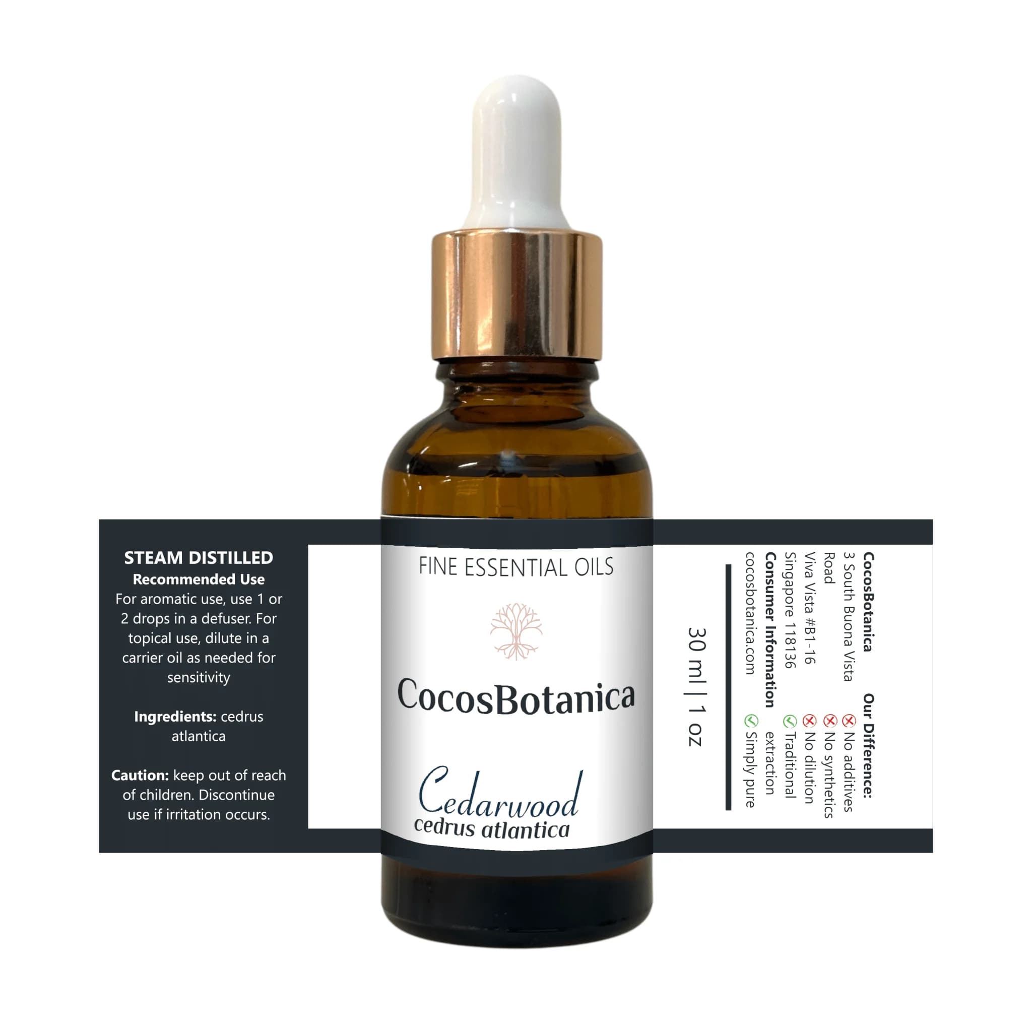 Cedarwood (cedrus atlantica) 30 ml Oil